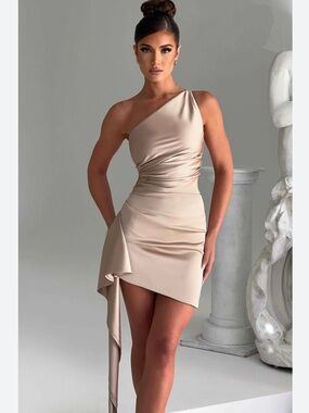 babyboo katrina mini dress gold Katrina Mini Dress